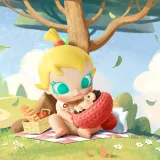 POP MART-BABY MOLLY – Colección "Exploración Abrazable" Figuras en Cajas Misteriosas - Abraza el Erizo