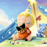 POP MART-BABY MOLLY – Colección "Exploración Abrazable" Figuras en Cajas Misteriosas - Un Abrazo Forzado
