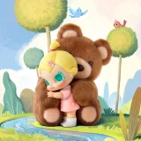POP MART-BABY MOLLY – Colección "Exploración Abrazable" Figuras en Cajas Misteriosas - Un Abrazo de Oso