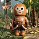 POP MART-MEGA SPACE MOLLY 100% × emoji™ - TRAVESURAS DE MONO