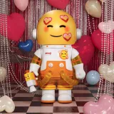 POP MART-MEGA SPACE MOLLY 100% × emoji™ - ADMIRACIÓN