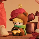 POP MART-SWEET BEAN – Colección"Tus Vacaciones Exclusivas"Figuras en Cajas Misteriosas - Oso de Miel