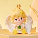 POP MART-SWEET BEAN – Colección"Tus Vacaciones Exclusivas"Figuras en Cajas Misteriosas - Bendición del Angel