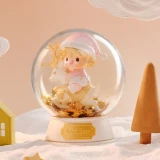 POP MART-SWEET BEAN – Colección"Tus Vacaciones Exclusivas"Figuras en Cajas Misteriosas - Bola de Cristal(Secreto)
