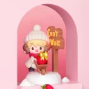 POP MART-SWEET BEAN – Colección “El Lenguaje del Amor” Figuras - No puedo esperar a verte
