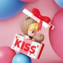 POP MART-SWEET BEAN – Colección “El Lenguaje del Amor” Figuras - Beso