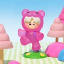 POP MART-PINO JELLY – Colección "Tan Dulce Como Yo" Figuras - Osito de Goma Feliz