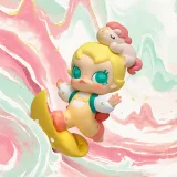POP MART-Colección"Galope Dorado"Figuras en Cajas Misteriosas - La Fortuna Rodando