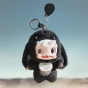 POP MART-POLAR-Monster Baby Collection Series Plush Pendant Ver.1 - BUBOO (black) (Secret)