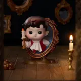 POP MART-Colección"El Ático de las Rarezas"Figuras en Cajas Misteriosas - El Habitante del Espejo