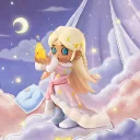 POP MART-Lil Peach Riot Sleepover Series Figures - Poppy-Dream (Secret)