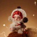 POP MART-SKULLPANDA Winter Symphony Series Plush - Ode to Cocoa