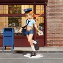 POP MART-Peach Riot Rush Hour Series Figures - Gigi - Mail Delivery