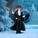 POP MART-HARRY POTTER – Colección “Harry Potter y el cáliz de fuego” Figuras - Harry Potter en el Baile