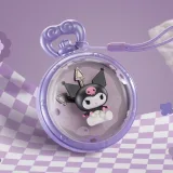POP MART-Hello Kitty and Friends - Colección"Hora Maravillosa"Set de Escena - Kuromi Hora de Relajarse