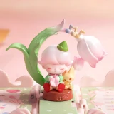 POP MART-Un Regalo Para Ti - Colección Tarjetas de Felicitación Sets de Escena - DIMOO Tulipán
