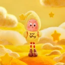 POP MART-Twinkle Twinkle Sweet Dreams Forecast Series-Plush Pendant Blind Box - Keep Shining