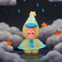 POP MART-Twinkle Twinkle Sweet Dreams Forecast Series-Plush Pendant Blind Box - Rain on Me