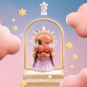 POP MART-CRYBABY CRYING TO THE MOON SERIES FIGURES - The Wishing Star (Secret)