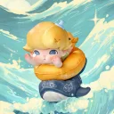 POP MART-DIMOO Memories We Hold Series Figures - First Swim