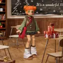 POP MART-Peach Riot Winter Break OOTD Series 1/8 Action Figure - GIGI