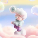 POP MART-DIMOO Moments in Bloom Series Figures - A Breath of Blossoms