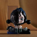 POP MART-SKULLPANDA The Ink Plum Blossom Series Figures - The Courtyard