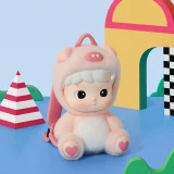 POP MART-HACIPUPU – Colección “Rodando Por el Tiempo” Cajas Misteriosas de Figuras Coleccionables - Cerdito Aventurero