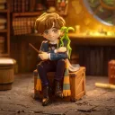 POP MART-Fantastic Beasts Series Figures - Newt Scamander (Secret)