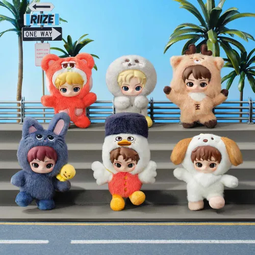 RIIZE Fluffy Club Series Vinyl Plush Doll Pendant