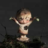 POP MART-HIRONO Reshape Series Figures - Woodcarving
