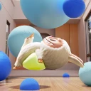 POP MART-THE MONSTERS Lazy Yoga Series Figures - Lay Down