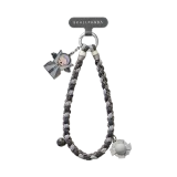 POP MART-SKULLPANDA - Colección"Donde Habita el Tiempo"Correas para Celular en Cajas Misteriosas - Huella Desnuda