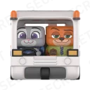 POP MART-Disney Zootopia POP CUBE-1 Series Figures - Judy's Meter Maid Cart（Secret）