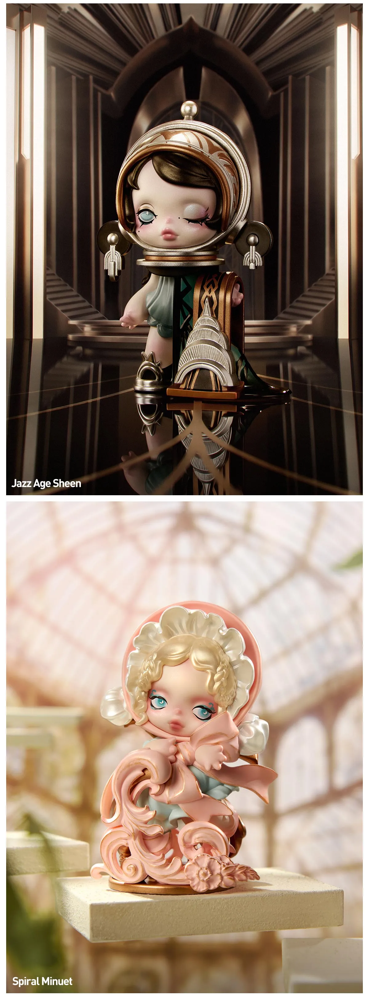 SKULLPANDA WHERE TIME DWELLS Series Figures
