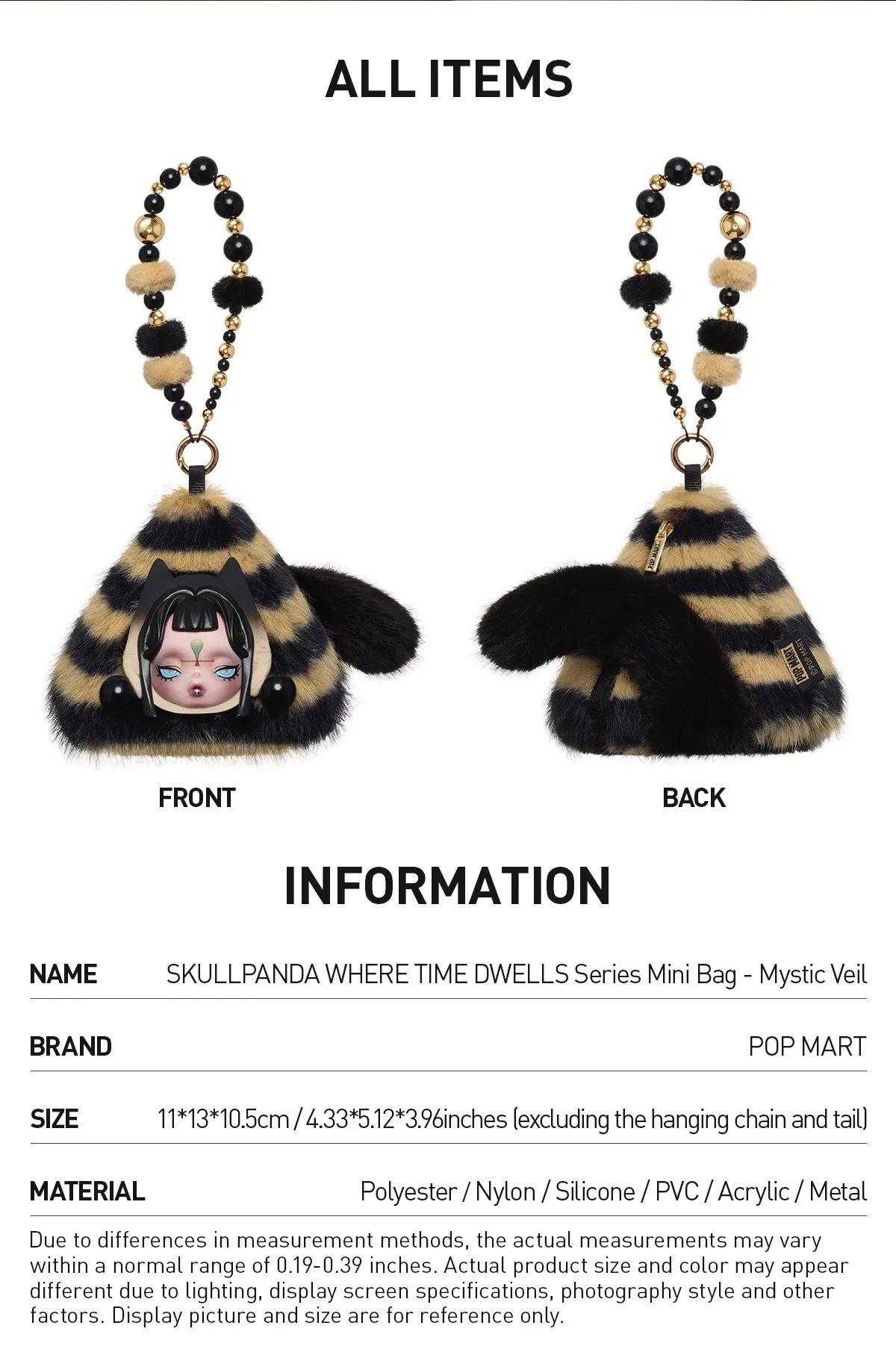 SKULLPANDA WHERE TIME DWELLS Series Mini Bag - Mystic Veil