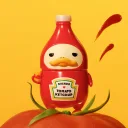 POP MART-DUCKOO In the Kitchen Series - KETCHUP