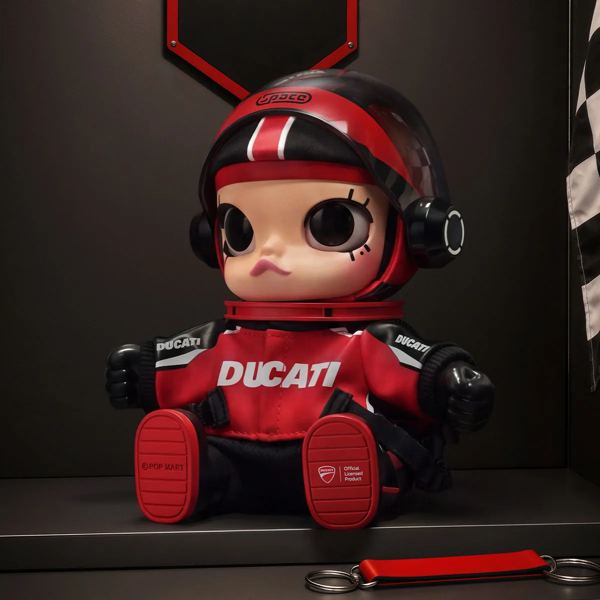 MEGA SPACE MOLLY DUCATI Vinyl Pendant