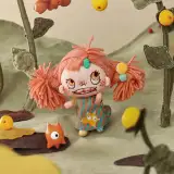 POP MART-POLAR - Colección"Bollito Despeinado"Colgantes de Peluche en Cajas Misteriosas - Jam Ambush