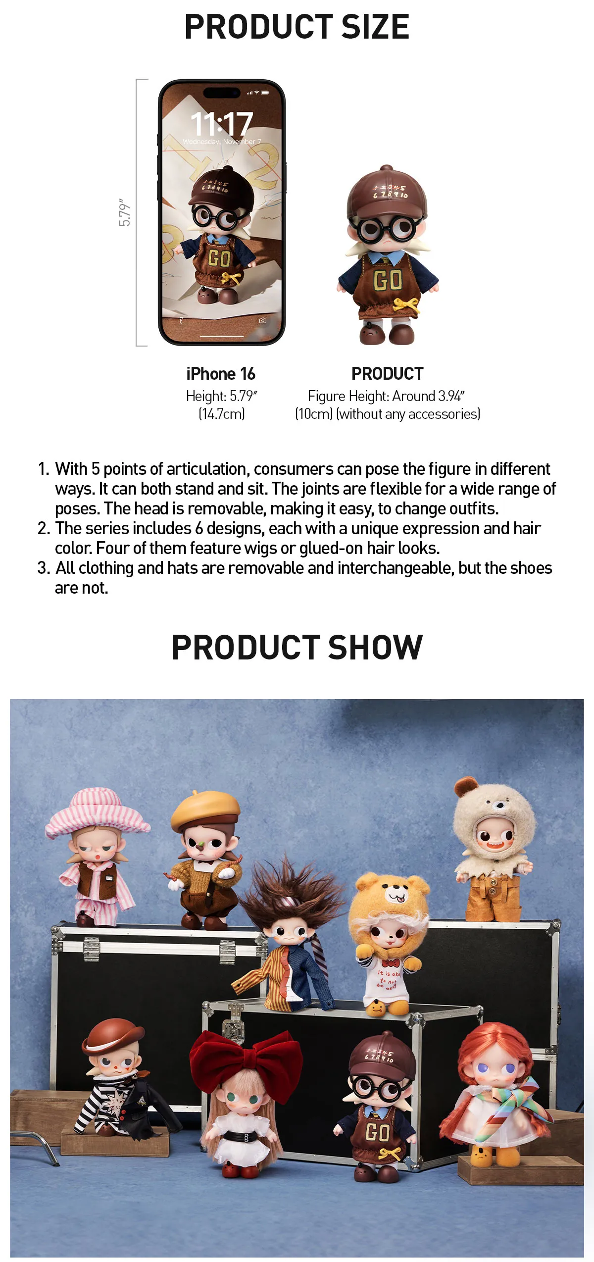 Zsiga Life is a Show Series MINI Action Figure