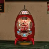 POP MART-MEGA SPACE MOLLY Vintage Coca-Cola Decoración de Cohete - Banner 1