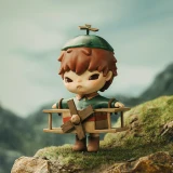 POP MART-HIRONO Little Mischief Series - The Aviator