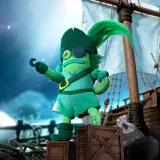 POP MART-Vecinos de Fondo de Bikini - Colección"Peces Fantasma"Colgantes de Peluche - Banner 1