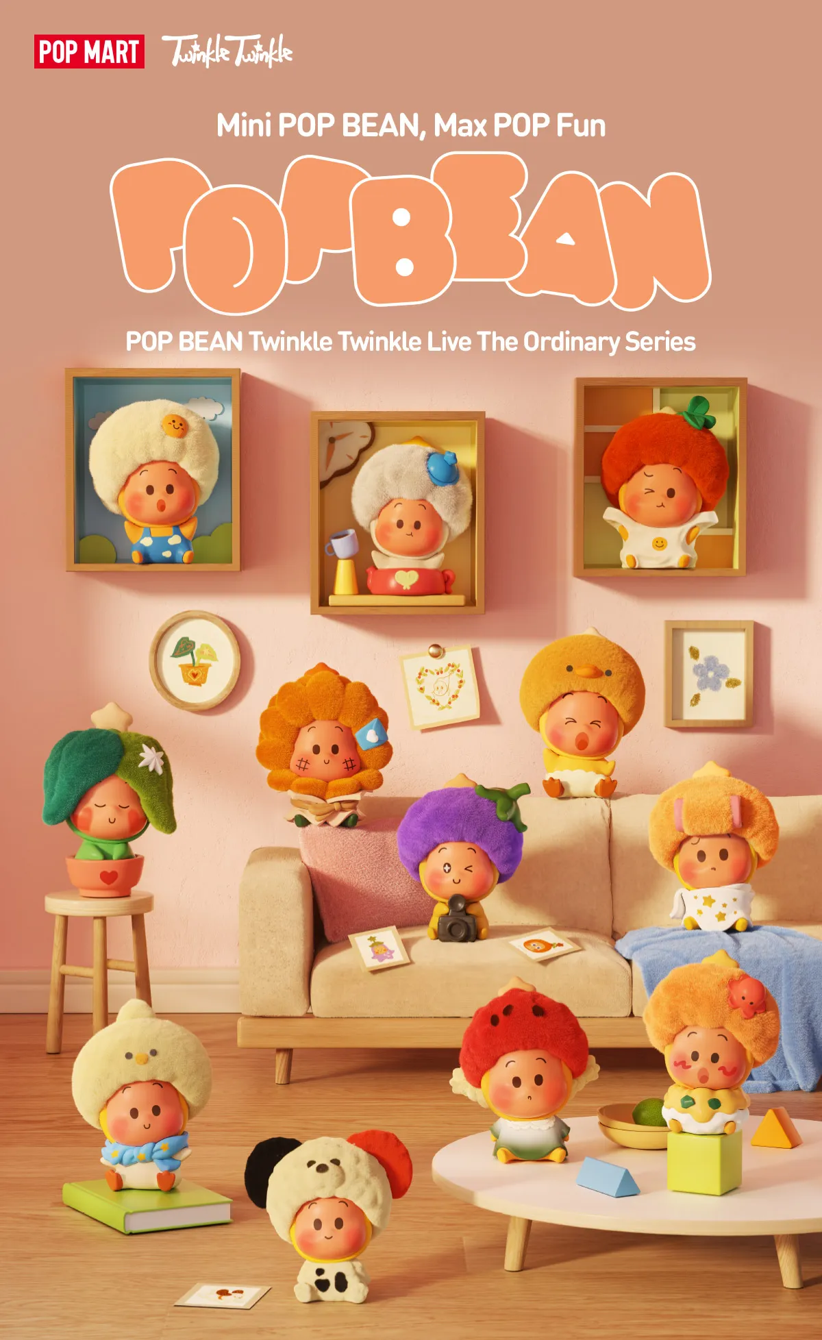 POP BEAN Twinkle Twinkle Live The Ordinary Series