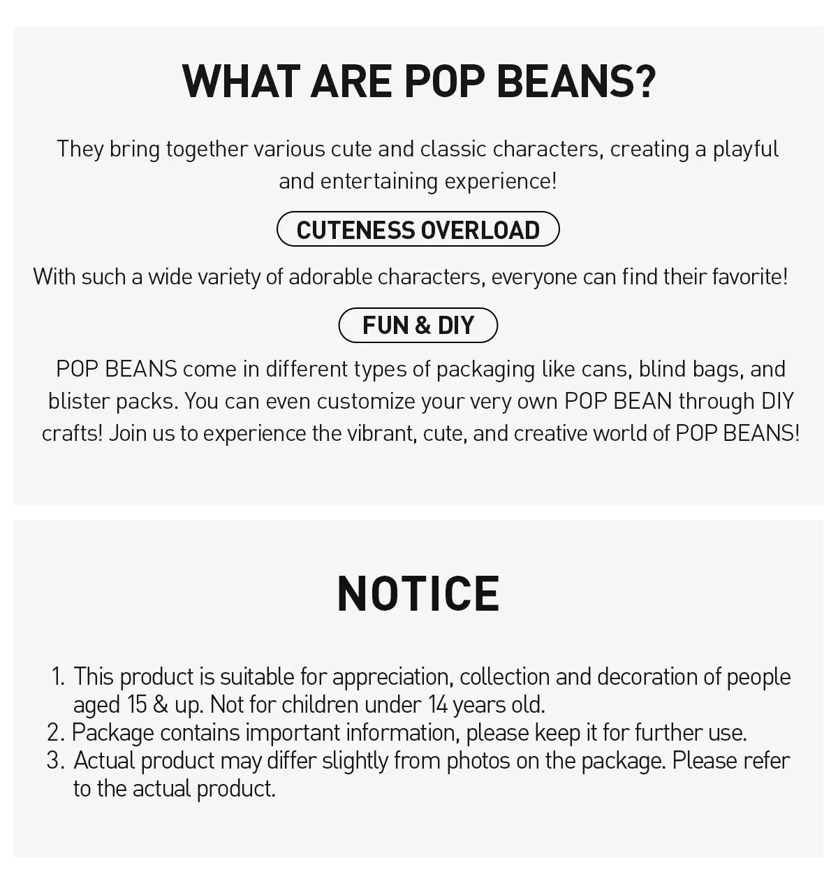 POP BEAN Twinkle Twinkle Live The Ordinary Series