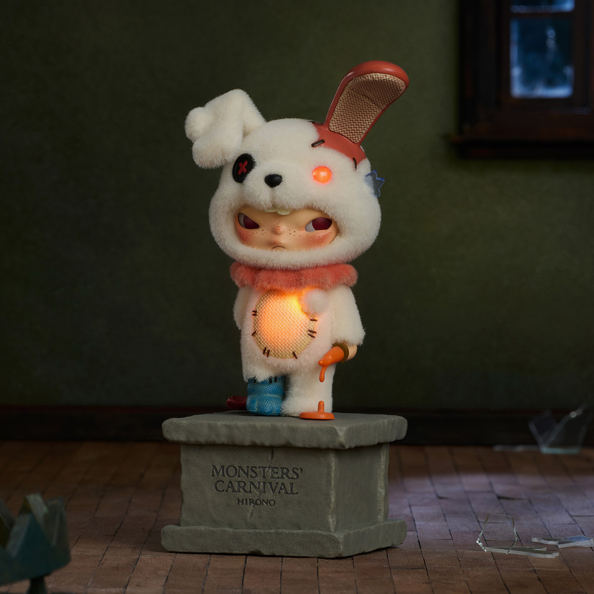 Labubu Hirono × The Hundreds Figure｜Streetwear Collab Toy｜POP