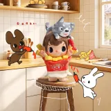 POP MART-Merodi Snack Time Series Figures - Fries Are Coming