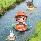 POP MART-Merodi Snack Time Series Figures - Donut Float Trip