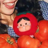 POP MART-Dip For Fun Series - Plush Pendant Blind Box - Tomato, Tomahto