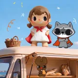 POP MART-Merodi Snack Time Series Figures - Caped Pretzel Girl